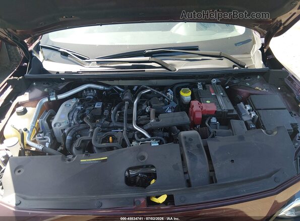 3N1AB8CV1SY414940 2025 NISSAN SENTRA Maroon Vista trasera