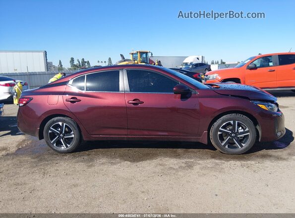 3N1AB8CV1SY414940 2025 NISSAN SENTRA Maroon 