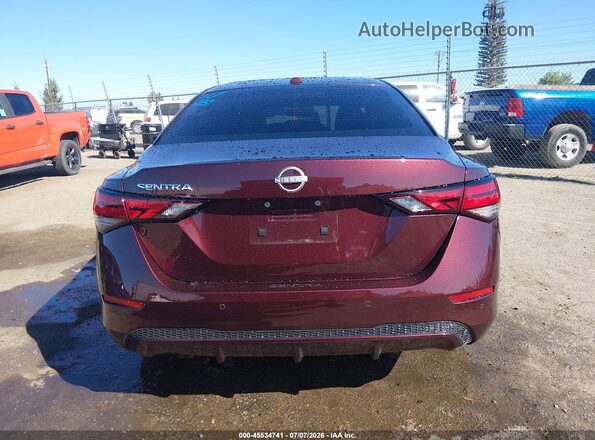 3N1AB8CV1SY414940 2025 NISSAN SENTRA Maroon 