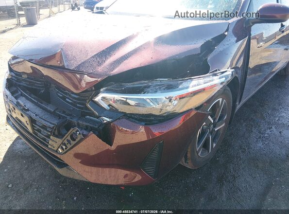 3N1AB8CV1SY414940 2025 NISSAN SENTRA Maroon Vista interior de 360 grados