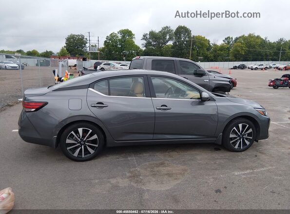 3N1AB8CV1SY424237 2025 NISSAN SENTRA Gray Вид задньої частини салону
