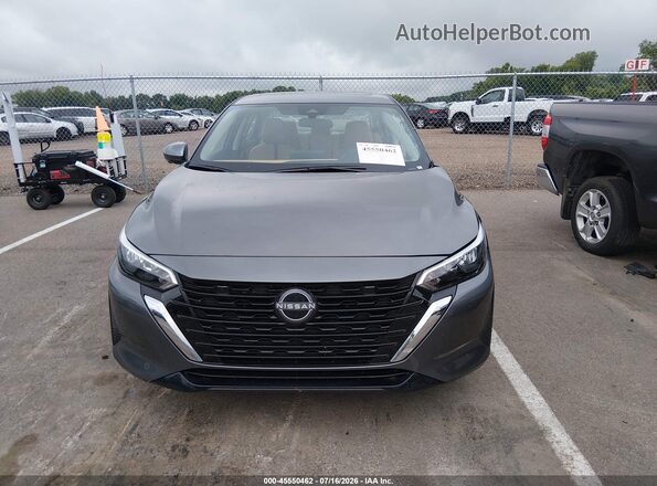3N1AB8CV1SY424237 2025 NISSAN SENTRA Gray Вид щитка приладів