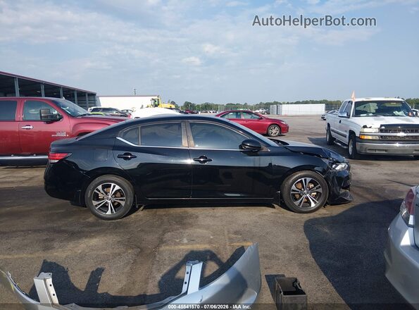 3N1AB8CV2LY211122 2020 NISSAN SENTRA Black Widok wnętrza z tyłu
