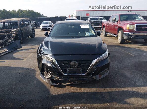 3N1AB8CV2LY211122 2020 NISSAN SENTRA Black Widok zestawu wskaźników