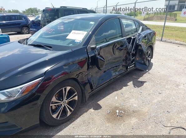 3N1AB8CV2LY224968 2020 NISSAN SENTRA Black Դիմացի տեսք
