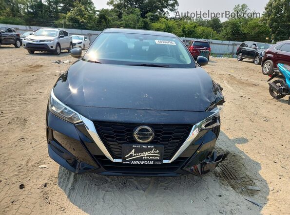 3N1AB8CV2LY287536 2020 NISSAN SENTRA Black Հետևի տեսք