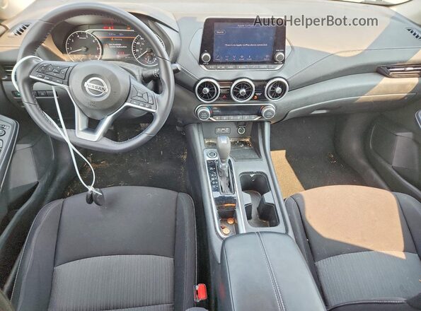 3N1AB8CV2LY287536 2020 NISSAN SENTRA Black Սարքավորումների վահանակի տեսք