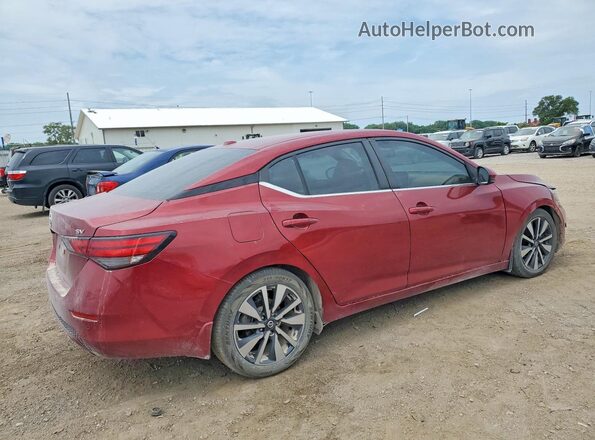 3N1AB8CV2LY306361 2020 NISSAN SENTRA Red Задня права чверть
