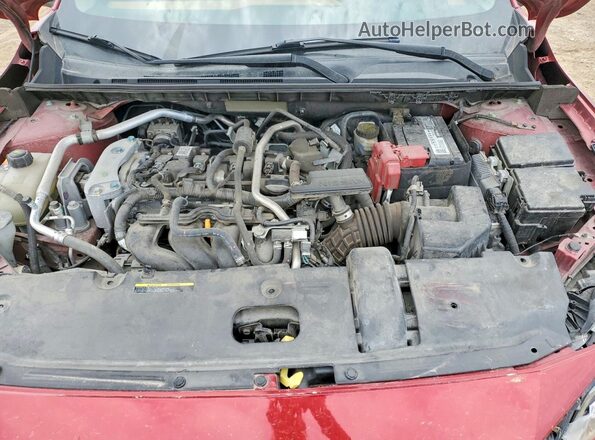 3N1AB8CV2LY306361 2020 NISSAN SENTRA Red Вид задньої частини салону