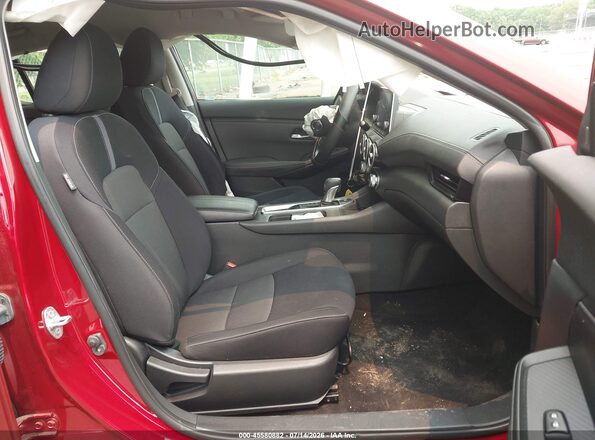 3N1AB8CV2MY207279 2021 NISSAN SENTRA Red Вид салону спереду