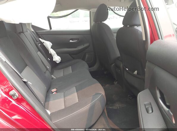 3N1AB8CV2MY207279 2021 NISSAN SENTRA Red Вид наклейки з VIN-кодом