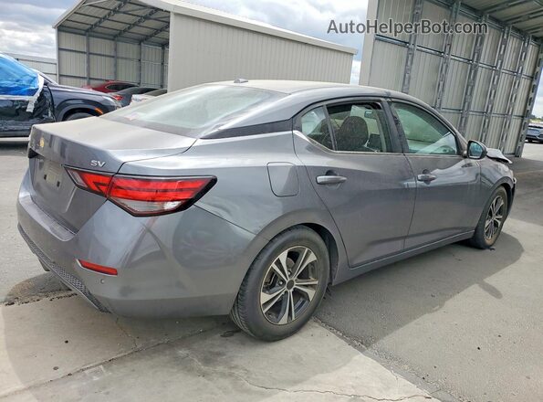 3N1AB8CV2MY220646 2021 NISSAN SENTRA Gray Задня права чверть
