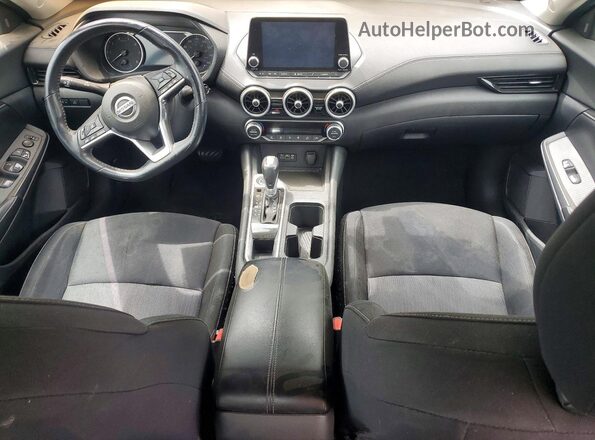 3N1AB8CV2MY220646 2021 NISSAN SENTRA Gray Вид панелі приладів