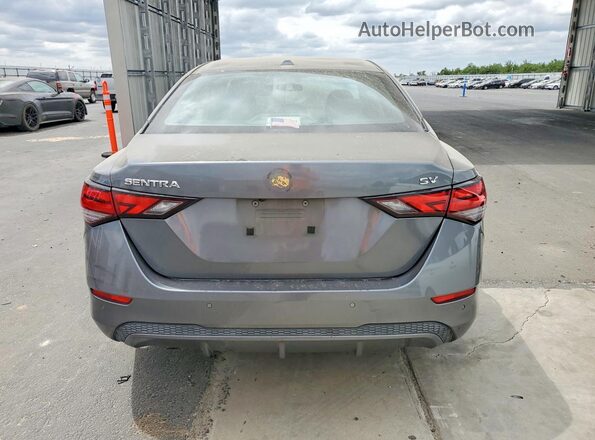 3N1AB8CV2MY220646 2021 NISSAN SENTRA Gray Вид ззаду