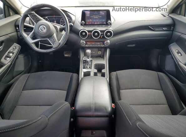 3N1AB8CV2MY226978 2021 NISSAN SENTRA Gray წინა პანელის ხედი