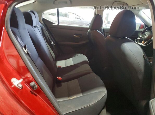 3N1AB8CV2MY246101 2021 NISSAN SENTRA Maroon Vista de los asientos traseros