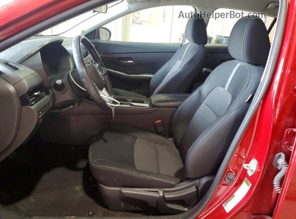 3N1AB8CV2MY246101 2021 NISSAN SENTRA Maroon Vista interior delantera