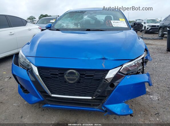 3N1AB8CV2MY262783 2021 NISSAN SENTRA Blue Vista interior trasera