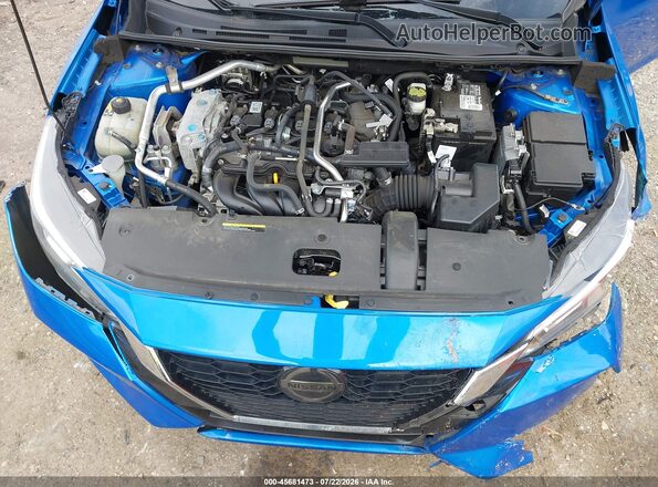 3N1AB8CV2MY262783 2021 NISSAN SENTRA Blue Vista trasera