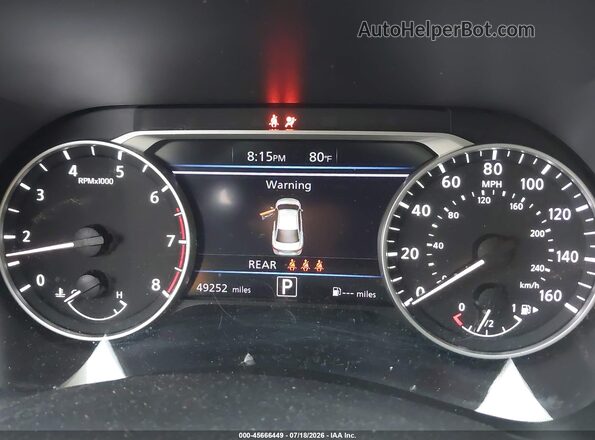3N1AB8CV2MY290325 2021 NISSAN SENTRA Red Vista de los asientos traseros