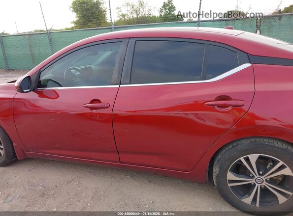 3N1AB8CV2MY290325 2021 NISSAN SENTRA Red 