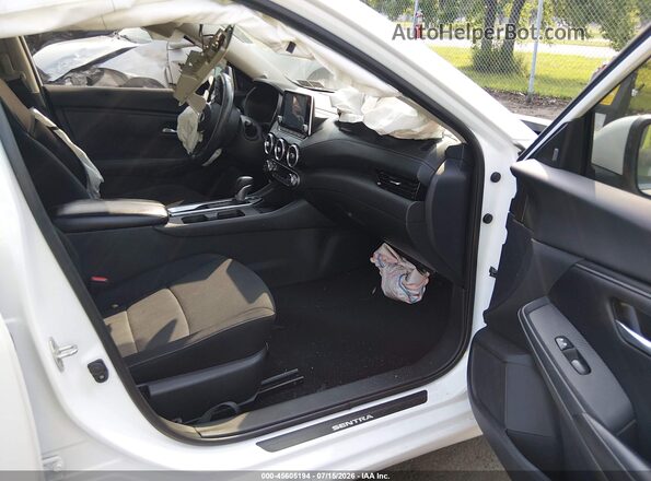 3N1AB8CV2MY298456 2021 NISSAN SENTRA White Սալոնի դիմացի տեսք