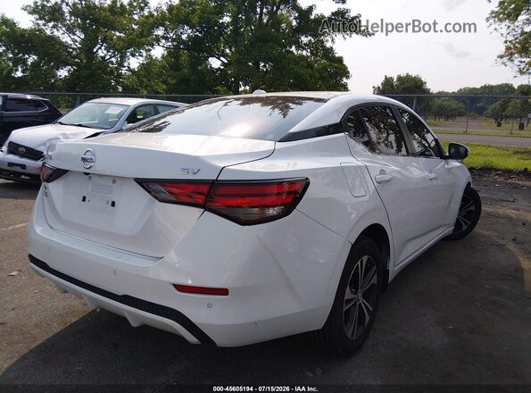 3N1AB8CV2MY298456 2021 NISSAN SENTRA White Հետևի աջ