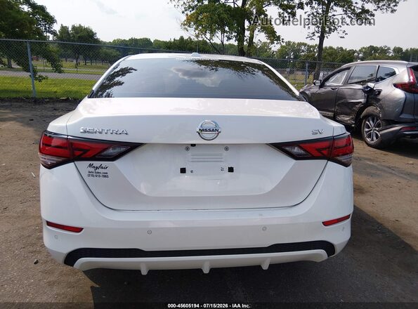 3N1AB8CV2MY298456 2021 NISSAN SENTRA White 