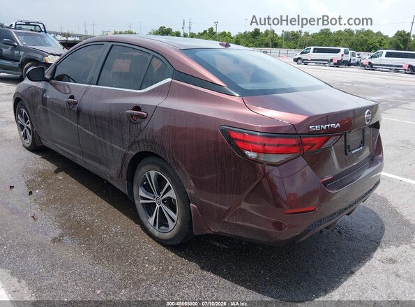3N1AB8CV2MY311402 2021 NISSAN SENTRA Red Rear left