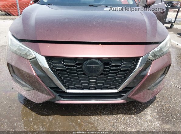 3N1AB8CV2MY311402 2021 NISSAN SENTRA Red Front view