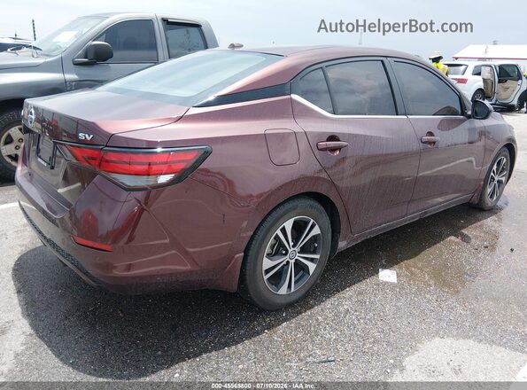 3N1AB8CV2MY311402 2021 NISSAN SENTRA Red Rear right