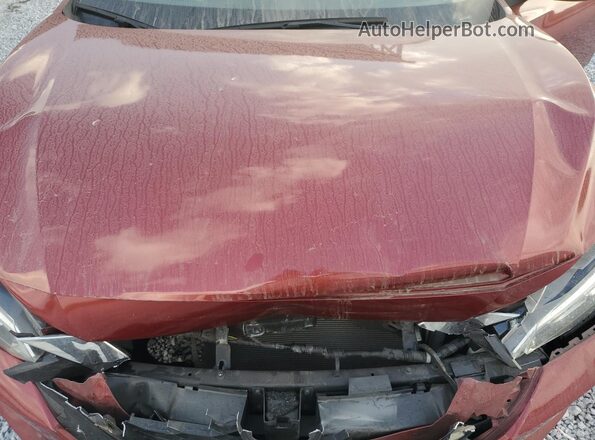 3N1AB8CV2MY330662 2021 NISSAN SENTRA Red Սալոնի հետևի տեսք