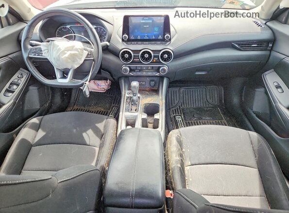 3N1AB8CV2NY211480 2022 NISSAN SENTRA Gray Dashboard view
