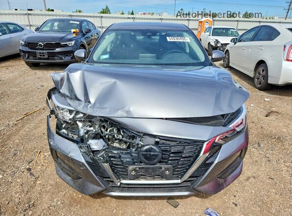 3N1AB8CV2NY211480 2022 NISSAN SENTRA Gray Front view