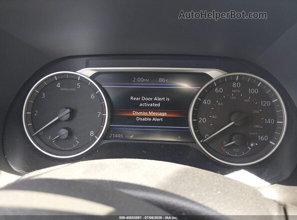 3N1AB8CV2NY218512 2022 NISSAN SENTRA Black Vista de los asientos traseros