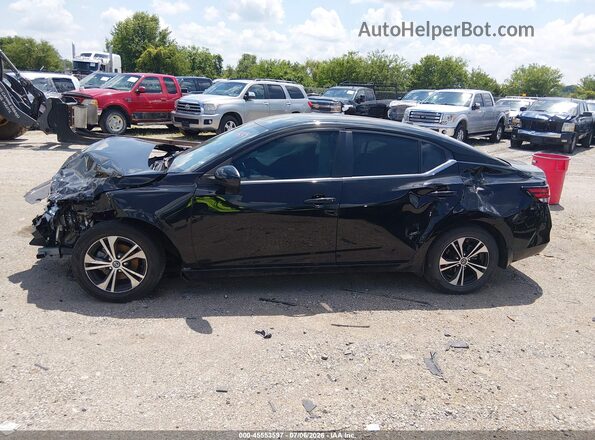 3N1AB8CV2NY218512 2022 NISSAN SENTRA Black Vista interior trasera