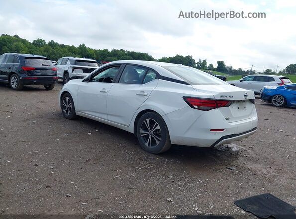 3N1AB8CV2NY225413 2022 NISSAN SENTRA White Հետևի ձախ