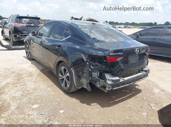 3N1AB8CV2NY239831 2022 NISSAN SENTRA Black Tył lewy