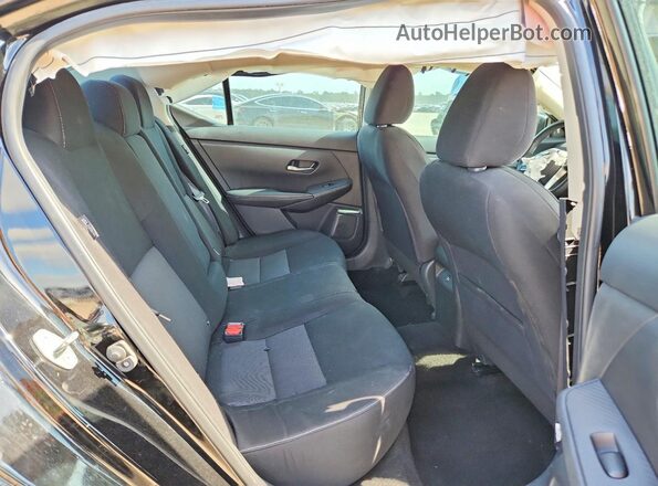 3N1AB8CV2NY247539 2022 NISSAN SENTRA Black Widok tylnych siedzeń