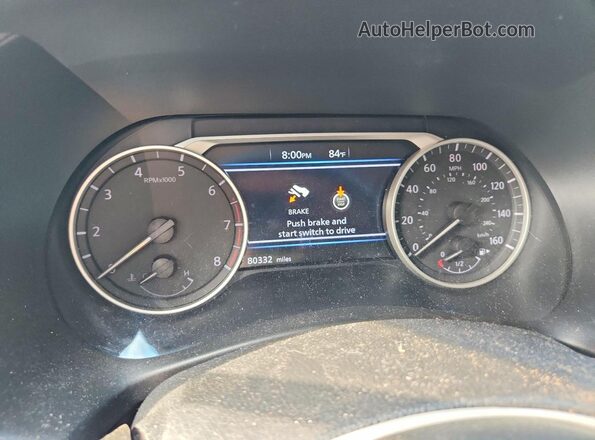 3N1AB8CV2NY276460 2022 NISSAN SENTRA Blue Vista del cuadro de instrumentos