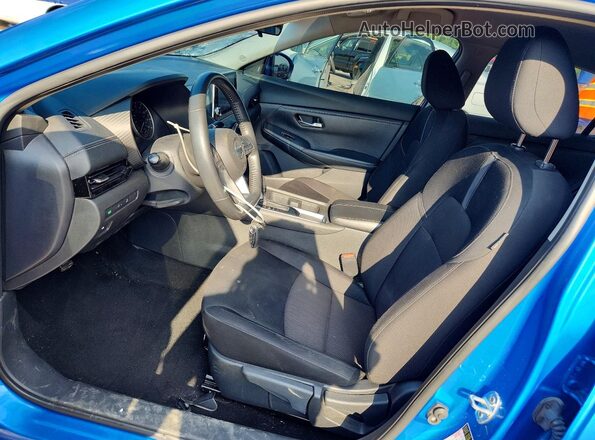 3N1AB8CV2NY276460 2022 NISSAN SENTRA Blue Vista interior delantera