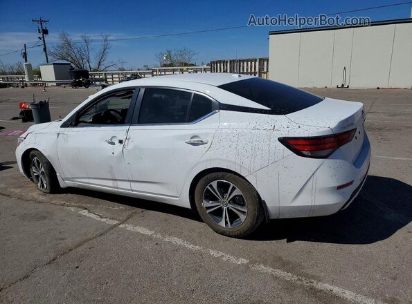 3N1AB8CV2PY225818 2023 NISSAN SENTRA Белый Задняя левая четверть