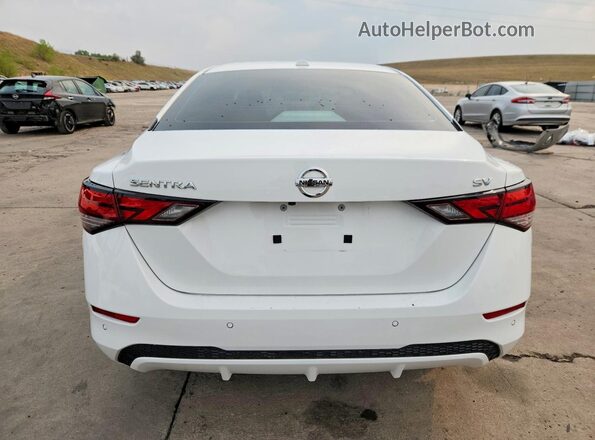 3N1AB8CV2PY240870 2023 NISSAN SENTRA White Հետևի տեսք