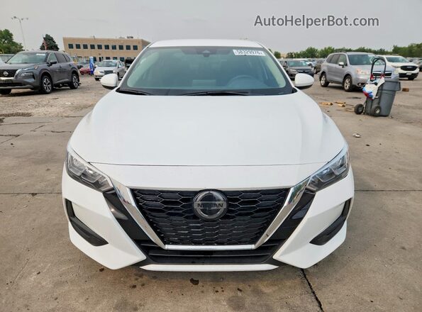 3N1AB8CV2PY240870 2023 NISSAN SENTRA White Դիմացի տեսք