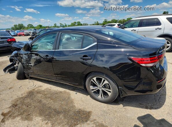 3N1AB8CV2PY244238 2023 NISSAN SENTRA Black Trasero izquierdo