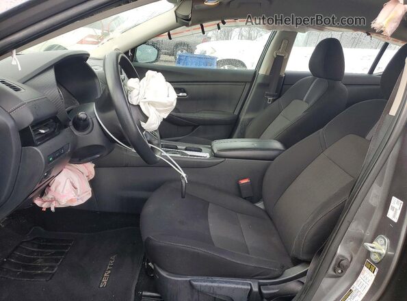 3N1AB8CV2PY251593 2023 NISSAN SENTRA Серый Вид салона спереди