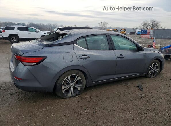 3N1AB8CV2PY251593 2023 NISSAN SENTRA Серый Задняя правая четверть