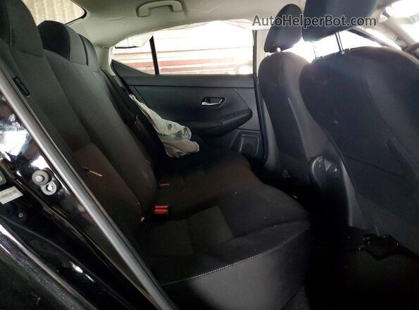 3N1AB8CV2PY264053 2023 NISSAN SENTRA Black უკანა სავარძლების ხედი