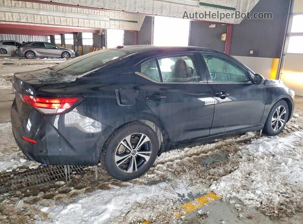 3N1AB8CV2PY264053 2023 NISSAN SENTRA Black უკანა მარჯვენა