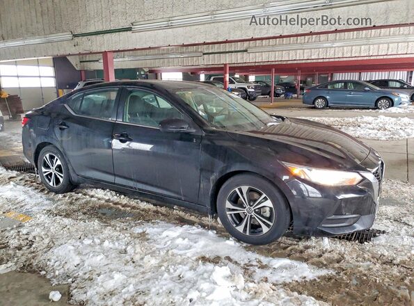 3N1AB8CV2PY264053 2023 NISSAN SENTRA Black წინა მარჯვენა